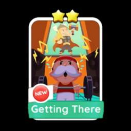 ✫Monopoly Go Stickers✫ Getting There(2 Star) 0